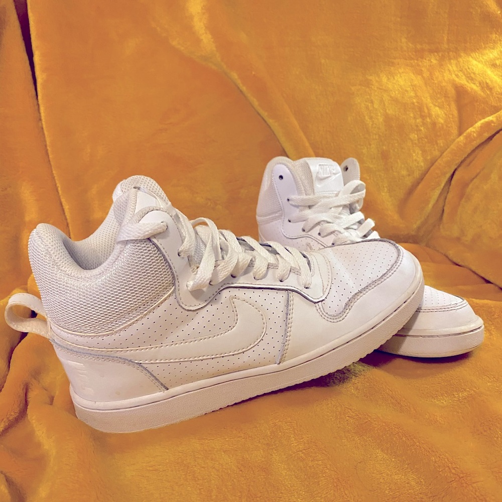 White Nike High Top Sneaker